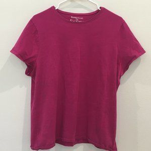 Just My Size Essential Pink T-shirt, Plus Size 1X